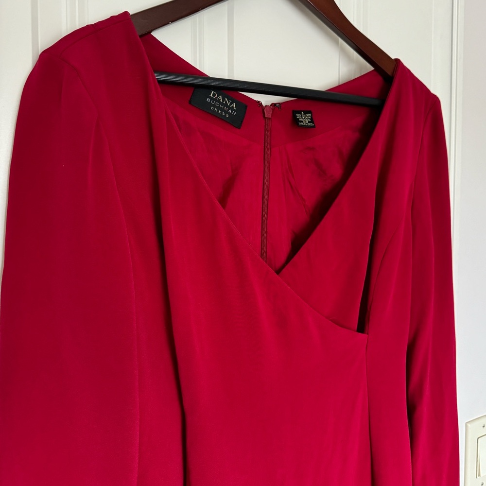 Red Silk Dress